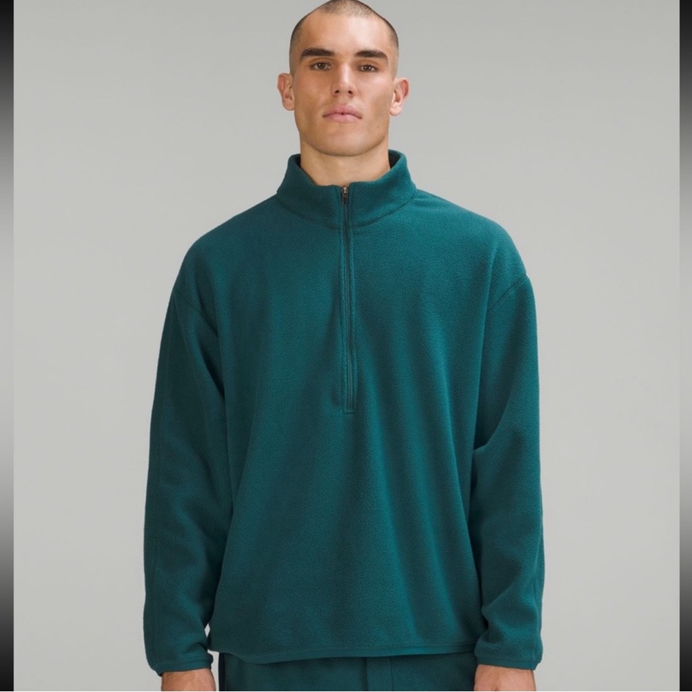 Lululemon Men’s Half-Zipper Green Fleece